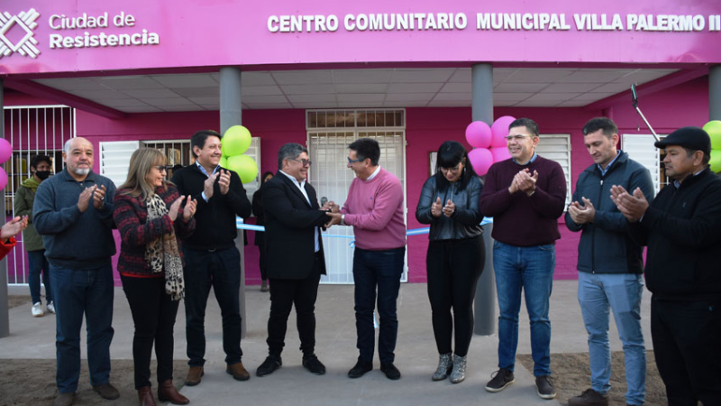 Inauguraron la refacción del Centro Comunitario de Villa Palermo II