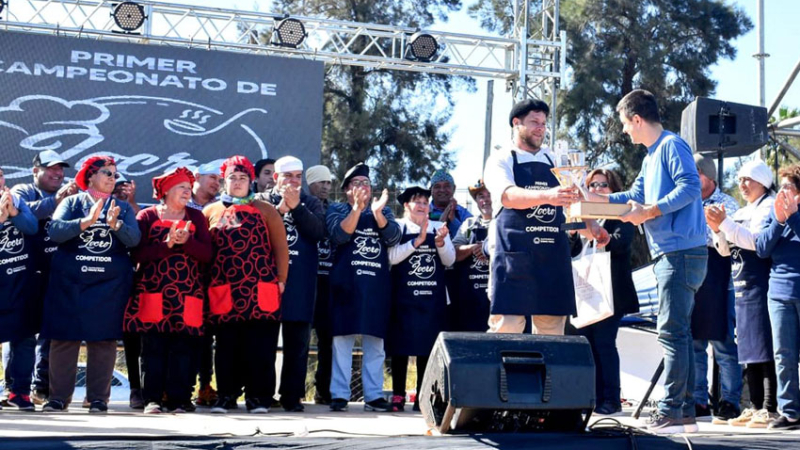 Sáenz Peña quiere agendar el campeonato de locro