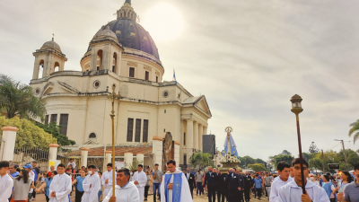 Esperan más de 350.000 personas en la peregrinación a la Basílica de Itatí