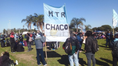 Múltiples protestas en el microcentro y acampe en la rotonda de acceso norte a Resistencia
