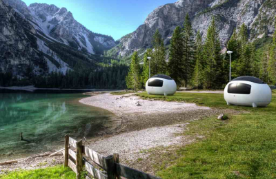 Ecocapsule: son casas sustentables y se pueden trasladar