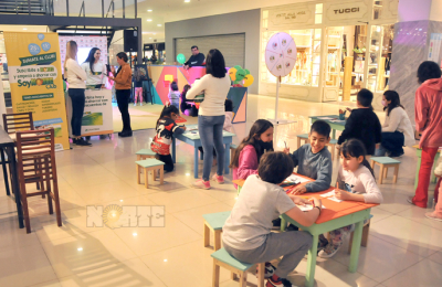 Los niños celebran su día con las actividades de NORTE y Soy Norte Club en el Shopping