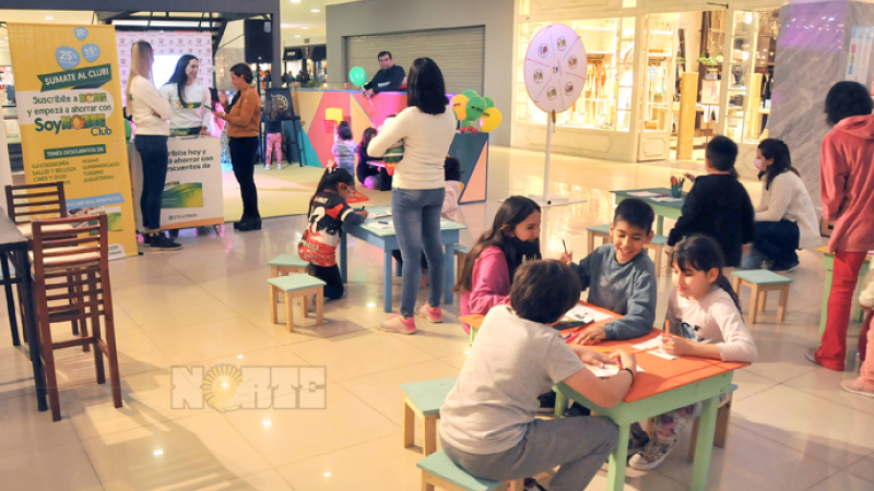 Los niños celebran su día con las actividades de NORTE y Soy Norte Club en el Shopping
