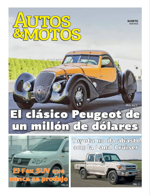 El clásico Peugeot de un millón de dólares