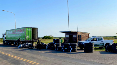 Secuestro millonario en operativos realizados por Gendarmería Nacional, distrito Chaco