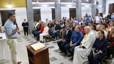Refaccionaron y ampliaron la capilla Nuestra Señora de Itatí en Colonia Benítez