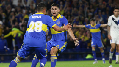 Boca venció a Vélez y se subió a la cima del torneo