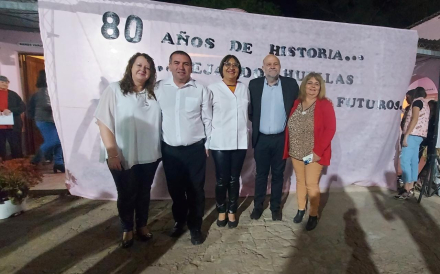 1- Directivos Regional, El intendente Dalmasso, Supervisora de Nivel Inicial de Villa Ángela.jpeg