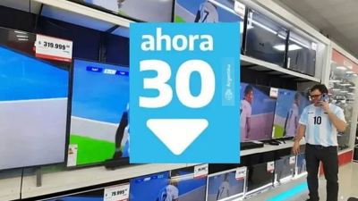 Desde hoy está en vigencia el plan "Ahora 30" para electrodomésticos