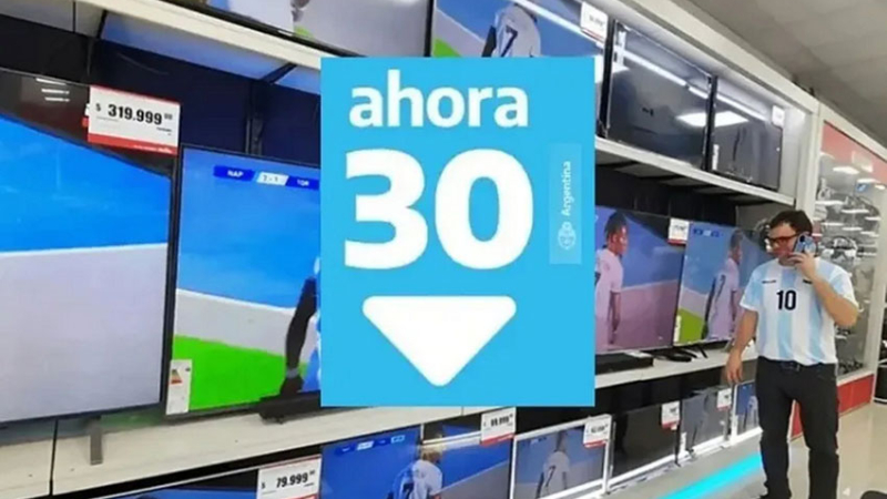 Desde hoy está en vigencia el plan "Ahora 30" para electrodomésticos