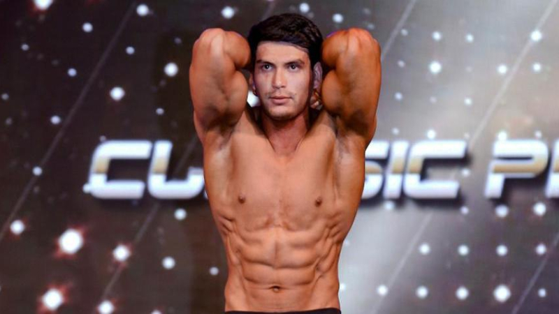 Brian González, campeón argentino de fisicoculturismo