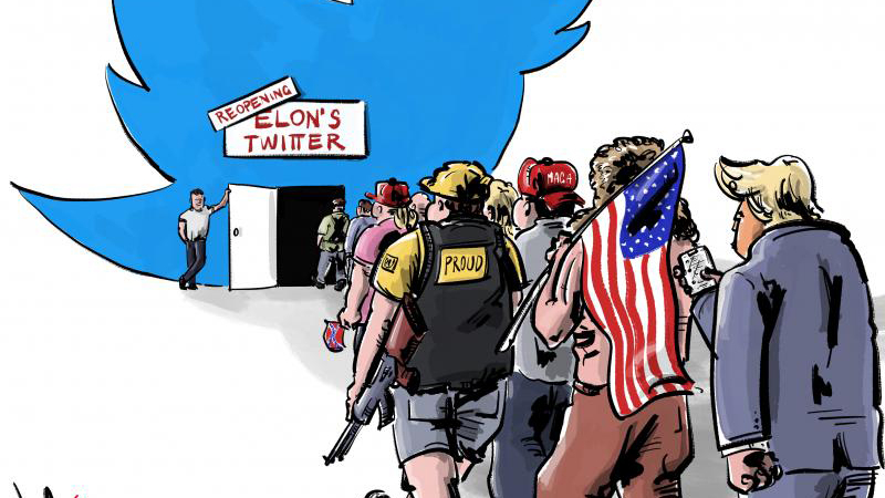 Cortando cabezas: Elon Musk se hizo cargo de Twitter 