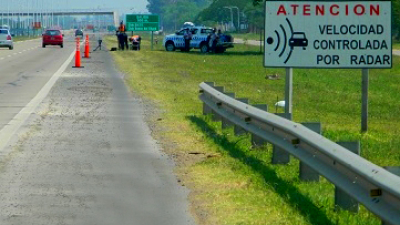 Seguridad vial: hoy comienza control con radares