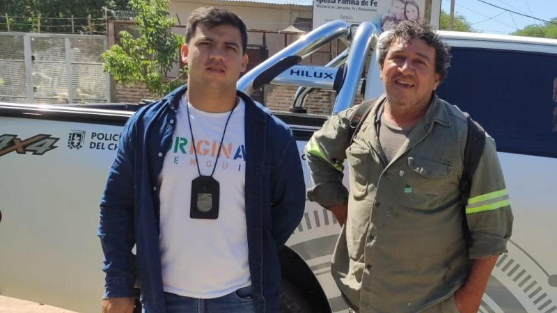 Hallaron a un hombre que estaba extraviado