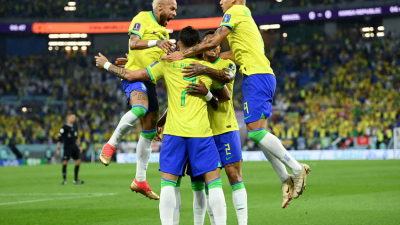 Brasil goleó a Corea del Sur y se enfrentará con Croacia en cuartos de final