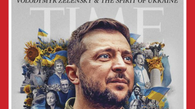 La revista Time nombró a Zelenski persona del año 2022