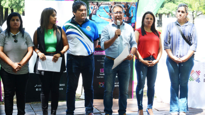 Gustavo Martínez presentó las colonias de vacaciones en Resistencia