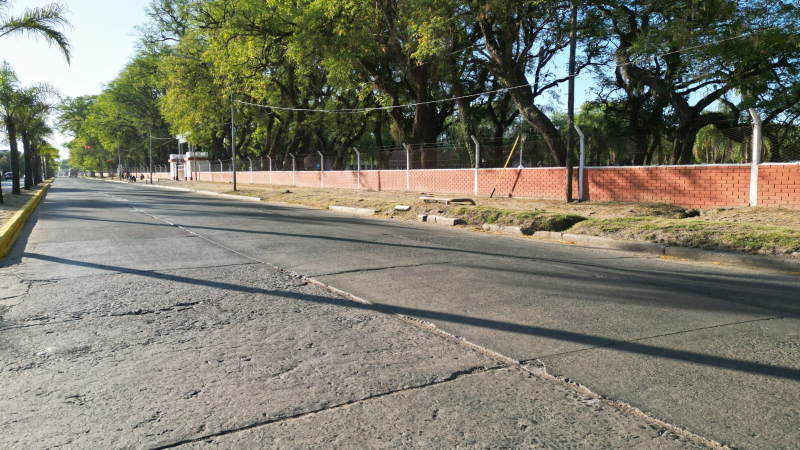 Los beneficios de la pavimentación de las avenidas 9 de Julio y Lynch Arribálzaga