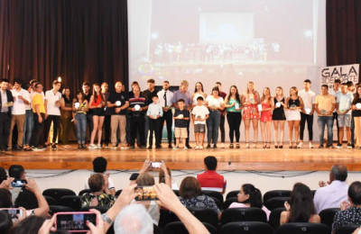 Sáenz Peña vive la "Gala del Deporte"