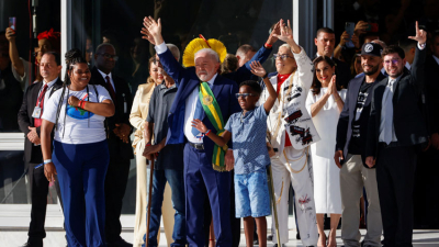 Lula juró como nuevo presidente de Brasil