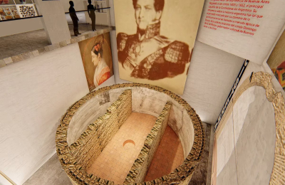 El sitio arqueológico La Cisterna ofrece visitas para conocer historias de la época de Rosas