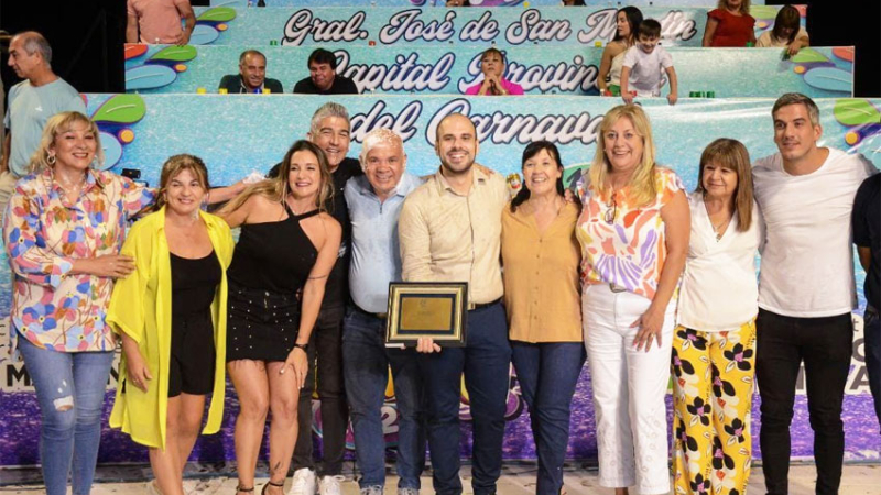 El Poder Legislativo acompañó una nueva noche de carnaval en General San Martín