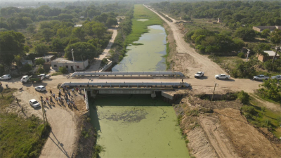 Ampliación del canal 16: obra estratégica para el saneamiento hídrico