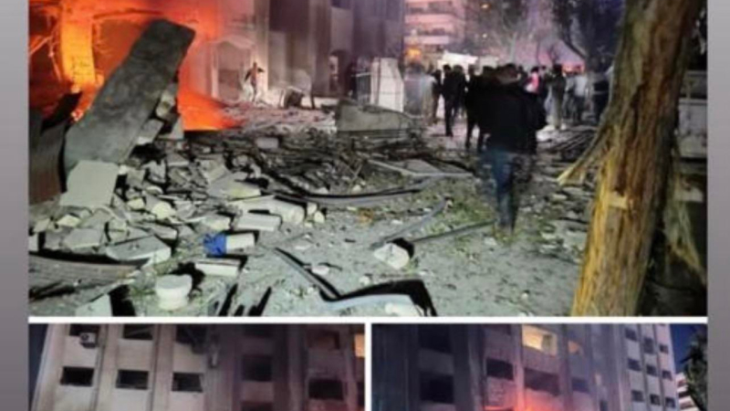 Misil israelí impactó en un edificio en el centro de Damasco: cinco muertos
