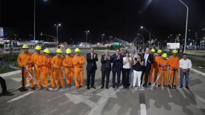Capitanich y el presidente Fernández inauguraron la autovía de la ruta 11