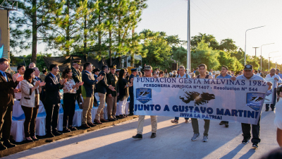 Gustavo Martínez: "Malvinas debe estar presente todo el año"