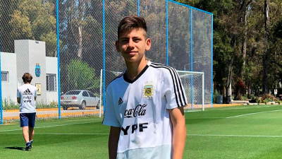 Se va para arriba: interés del Real Madrid en el "Diablito" Echeverri