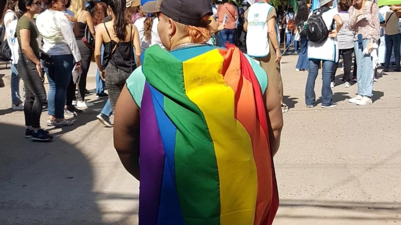 Se manifestaron porque personas trans de Quitilipi perdieron su beca