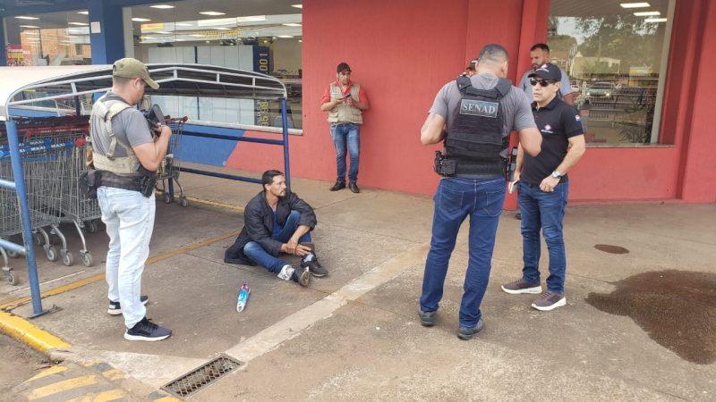 Ciudadano brasileño fue detenido en Paraguay tratando de burlar la vigilancia electrónica