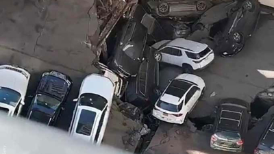 Al menos un muerto por el derrumbe de un estacionamiento en Nueva York