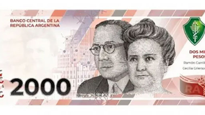 El billete de dos mil pesos comenzará a circular en junio