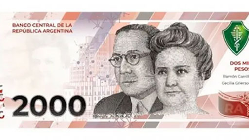 El billete de dos mil pesos comenzará a circular en junio