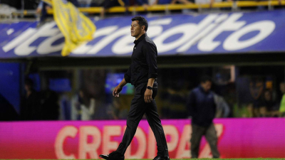 Almirón fue a rezar a Luján y los hinchas de Boca se ilusionan