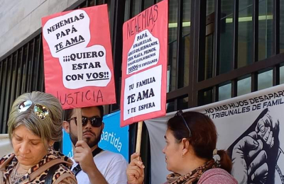 Desesperado pedido de un padre que quiere ver y revincularse con su hijo