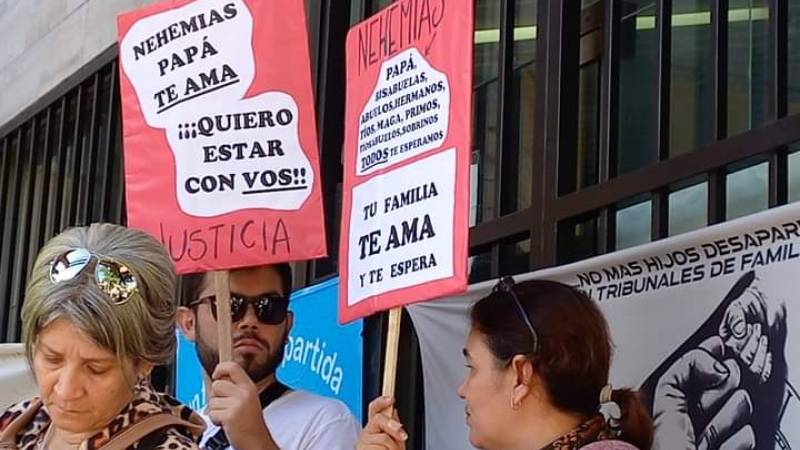 Desesperado pedido de un padre que quiere ver y revincularse con su hijo