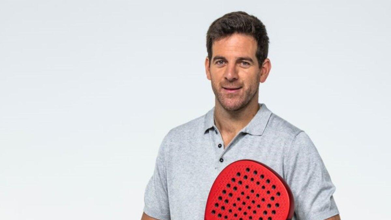 Del Potro cambia la raqueta por la pala de pádel
