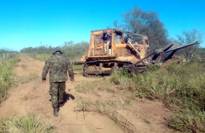 En tres días hábiles, secuestraron 10 topadoras en el Chaco