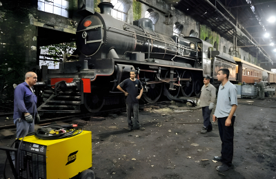 Los ferroviarios de la nacionalización