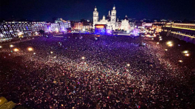 Los Fabulosos Cadillacs tocaron ante 300 mil espectadores en México