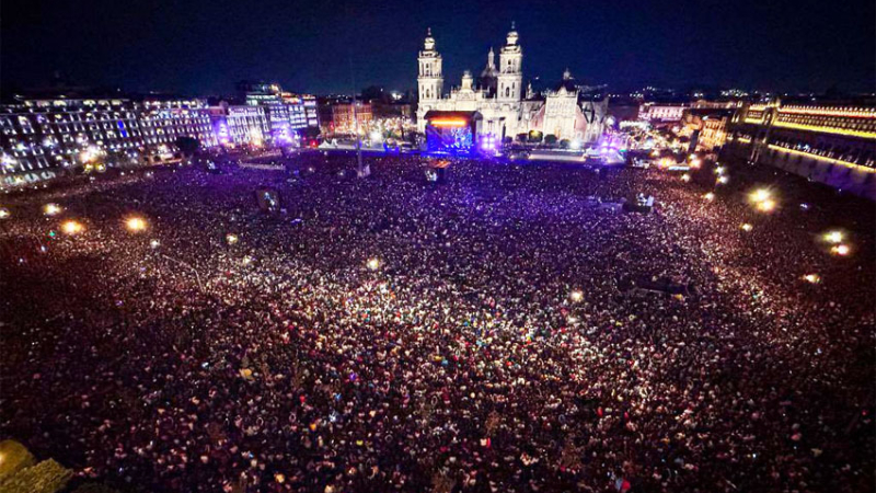 Los Fabulosos Cadillacs tocaron ante 300 mil espectadores en México