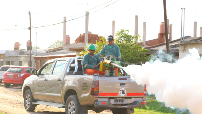 Respuesta a la demanda vecinal: el municipio inició operativos de fumigación