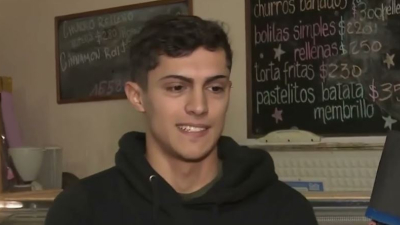 Emocionado hasta las lágrimas, un delivery contó cómo es llevarle churros a los Messi