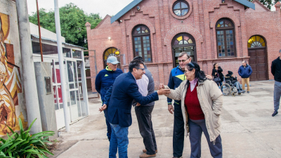 Gustavo Martínez volvió a Santa Rita y pidió por "salud y por los que más necesitan"