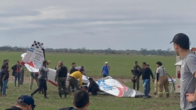 Cayó un avión en Charata: hay dos muertos