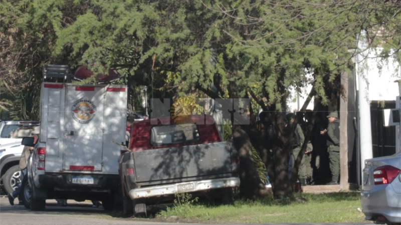 Confirman que objetos quemados en la casa de los Sena eran una mochila y una billetera de Cecilia