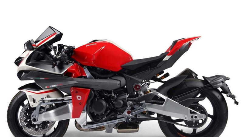 La radical superbike italiana, de la que solo se hicieron 250 motos